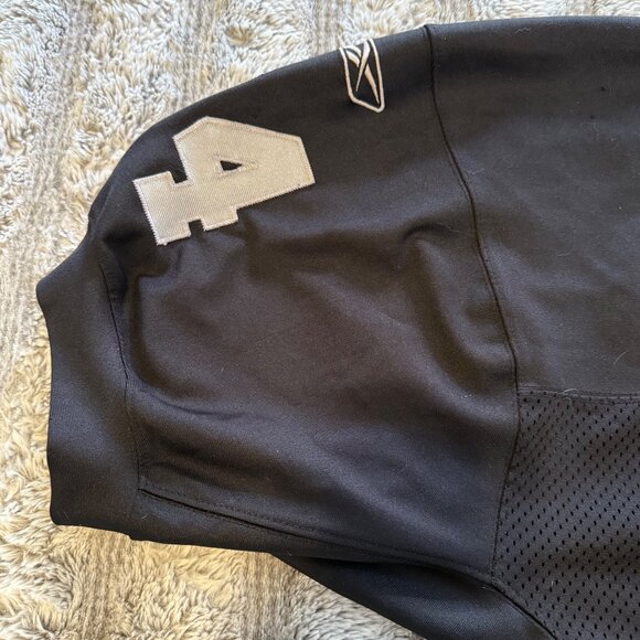 Vintage Reebok NFL C. Woodson #24 Raiders Black Mesh Jersey Size 54 - Picture 4 of 8